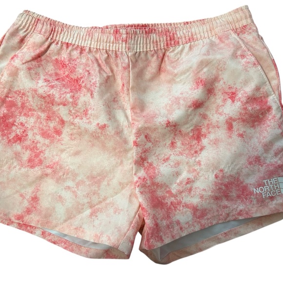 The North Face Other - The North Face Girls Pink Tie-Dye Shorts Size 10-12 Years
